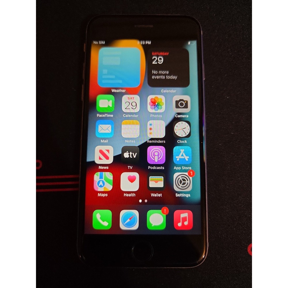 Apple iPhone 6s A1688 16GB Silver Carrier Unlocked Good Battery Gokd Screen
